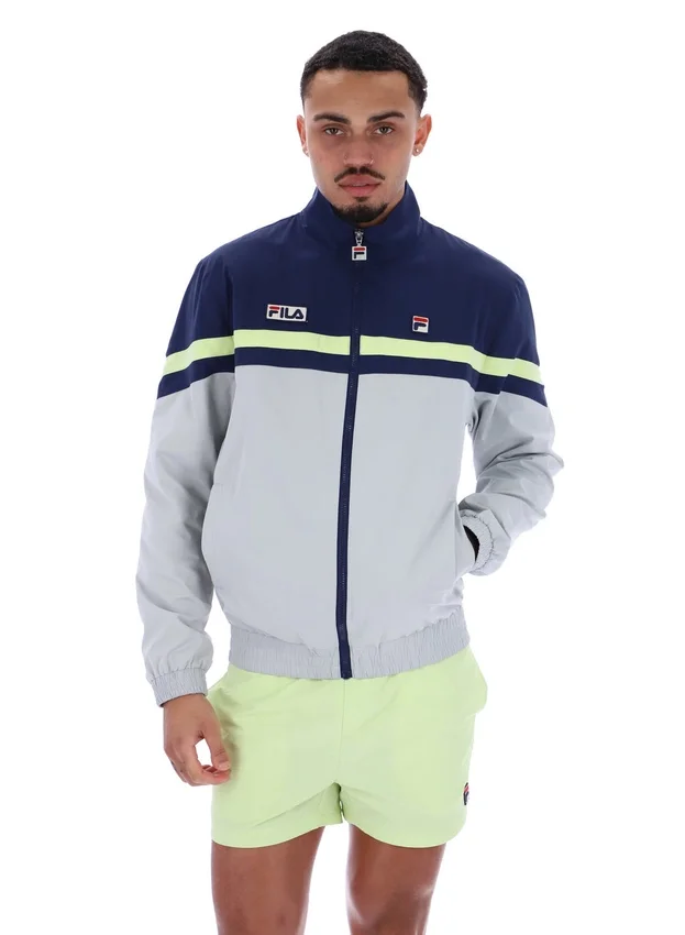 Chaqueta de chándal Fila Phillip Cut and Sew en azul marino