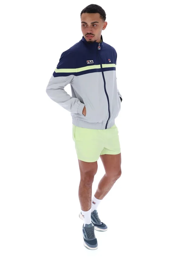 Chaqueta de chándal Fila Phillip Cut and Sew en azul marino