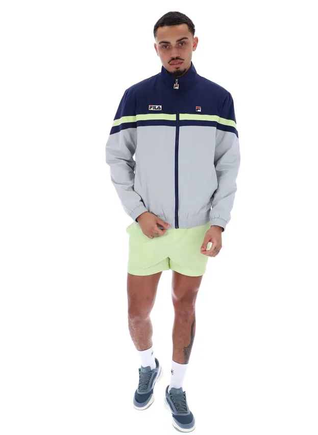 Chaqueta de chándal Fila Phillip Cut and Sew en azul marino
