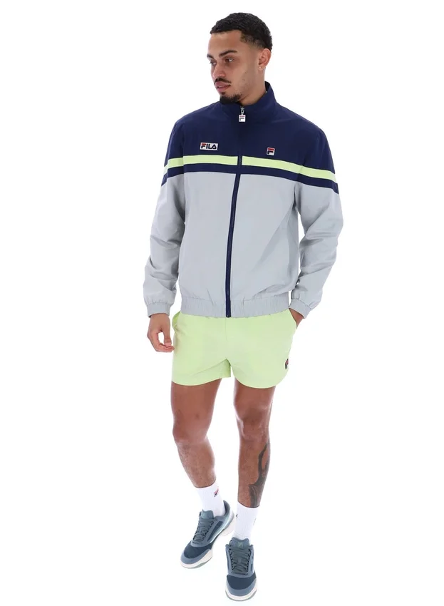 Chaqueta de chándal Fila Phillip Cut and Sew en azul marino
