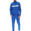 Chaqueta de chándal Jason con bloques de color en azul mar turco