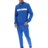 Chaqueta de chándal Jason con bloques de color en azul mar turco