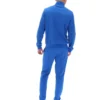 Chaqueta de chándal Jason con bloques de color en azul mar turco