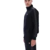 Chaqueta de chándal Keith con costuras en contraste, color negro