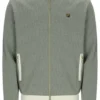 Chaqueta de chándal Mathers Herringbone en color espuma de mar