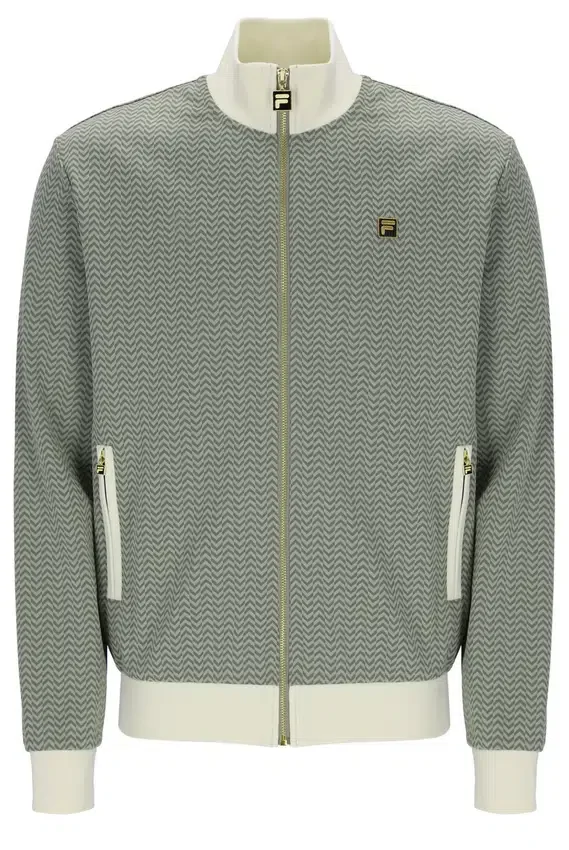 Chaqueta de chándal Mathers Herringbone en color espuma de mar
