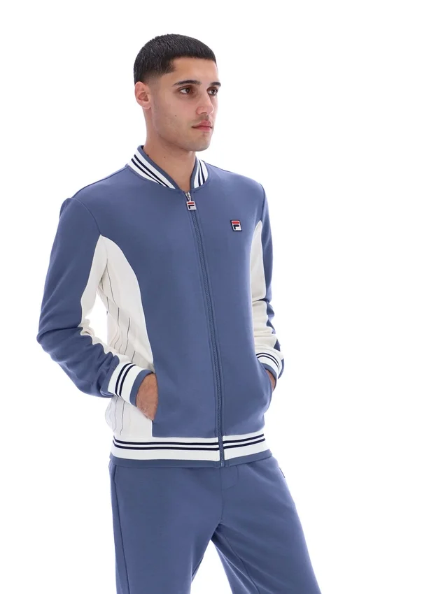Chaqueta de chándal Settanta en índigo vintage