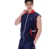 Chaqueta de chándal versátil Fila Daniele Archive en azul marino
