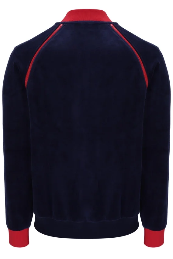 Chaqueta de chándal versátil Fila Daniele Archive en azul marino