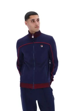 Chaqueta de chándal Zayn de Fila en azul marino