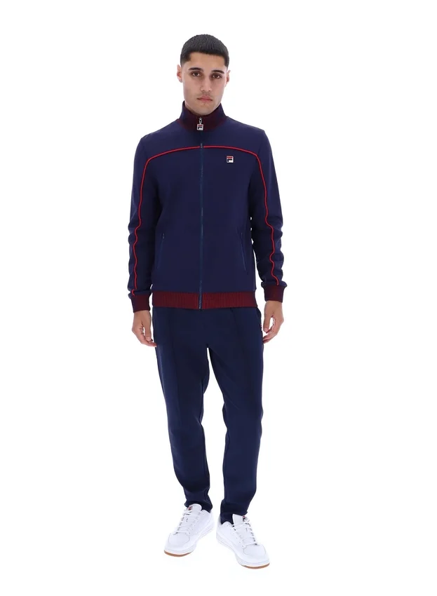 Chaqueta de chándal Zayn de Fila en azul marino