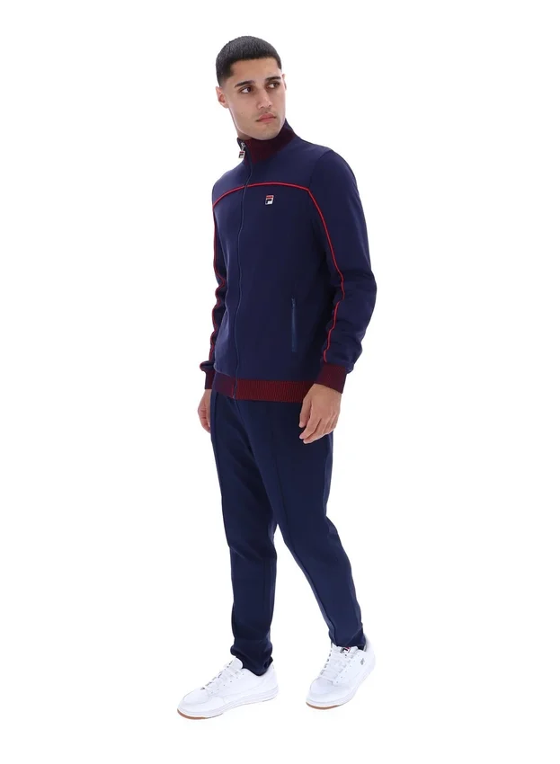 Chaqueta de chándal Zayn de Fila en azul marino