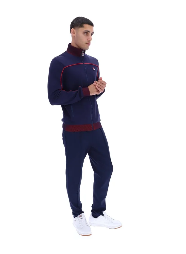 Chaqueta de chándal Zayn de Fila en azul marino