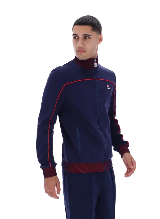 Chaqueta de chándal Zayn de Fila en azul marino