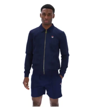 Chaqueta de gamuza Francesco azul marino de Fila