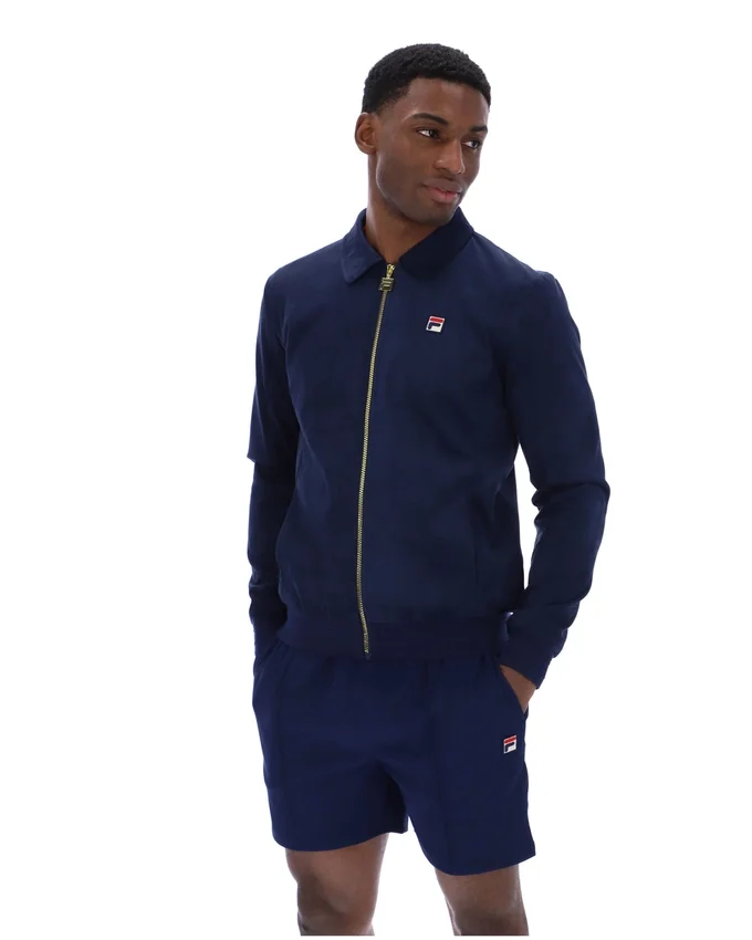 Chaqueta de gamuza Francesco azul marino de Fila