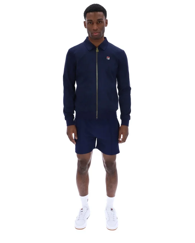 Chaqueta de gamuza Francesco azul marino de Fila