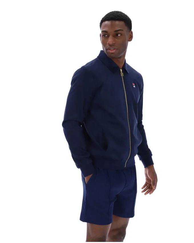 Chaqueta de gamuza Francesco azul marino de Fila