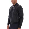 Chaqueta de imitación de cuero «Malyk Archive Influence» en negro