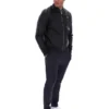 Chaqueta de imitación de cuero «Malyk Archive Influence» en negro
