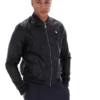 Chaqueta de imitación de cuero «Malyk Archive Influence» en negro