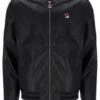 Chaqueta de imitación de cuero «Malyk Archive Influence» en negro