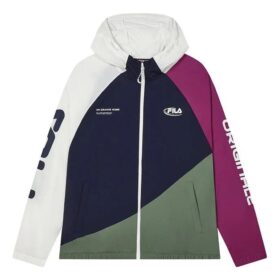 Chaqueta de la colección Originale «Blanco, azul marino y morado»