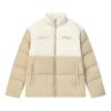 Chaqueta de plumón «Beige White»
