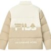 Chaqueta de plumón «Beige White»