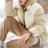 Chaqueta de plumón «Beige White»