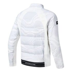 Chaqueta de plumón ligera y abrigada con logotipo de golf «Blanco»