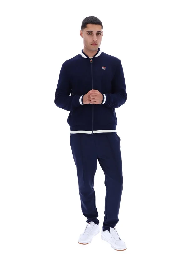 Chaqueta de punto tipo waffle Fila azul marino Gabe