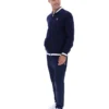 Chaqueta de punto tipo waffle Fila azul marino Gabe