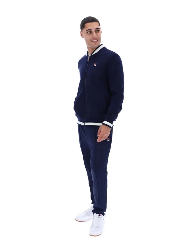 Chaqueta de punto tipo waffle Fila azul marino Gabe