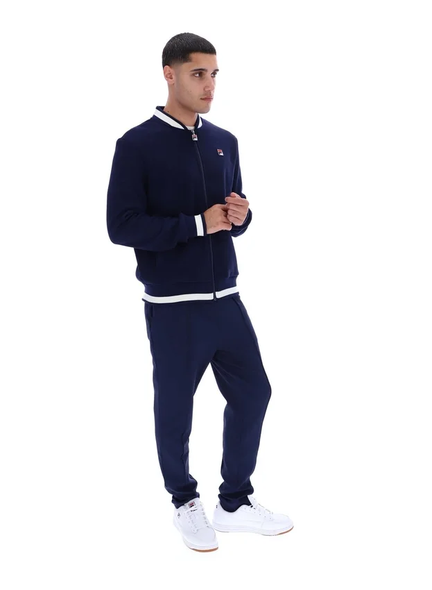 Chaqueta de punto tipo waffle Fila azul marino Gabe