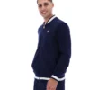 Chaqueta de punto tipo waffle Fila azul marino Gabe