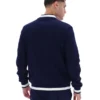 Chaqueta de punto tipo waffle Fila azul marino Gabe