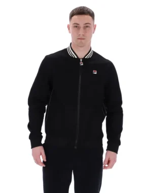 Chaqueta de sarga «Stefano Archive Influence» en negro