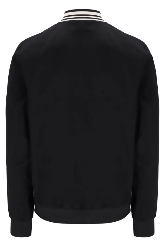 Chaqueta de sarga «Stefano Archive Influence» en negro