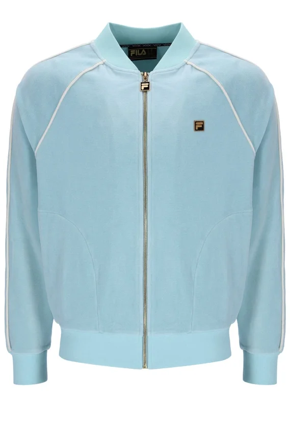Chaqueta de terciopelo Fella en azul Sterling