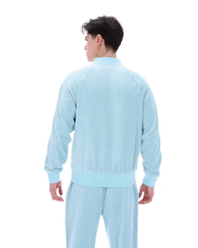 Chaqueta de terciopelo Fella en azul Sterling