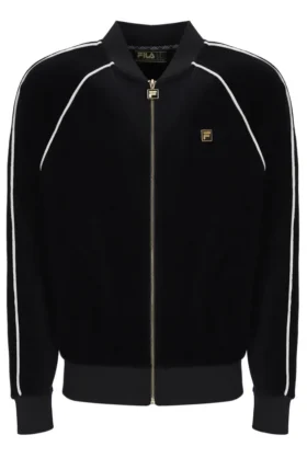Chaqueta de terciopelo Fella negra