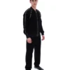 Chaqueta de terciopelo Fella negra