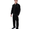Chaqueta de terciopelo Fella negra