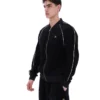 Chaqueta de terciopelo Fella negra