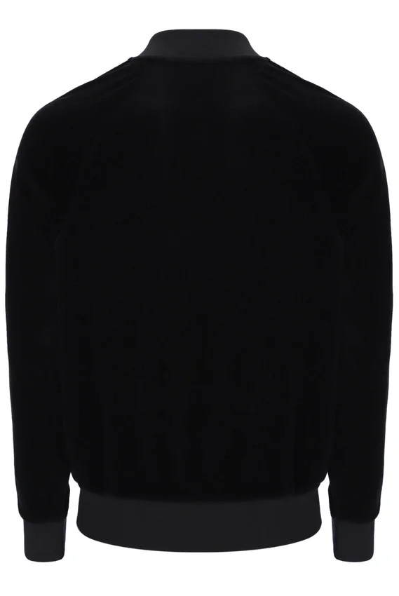 Chaqueta de terciopelo Fella negra