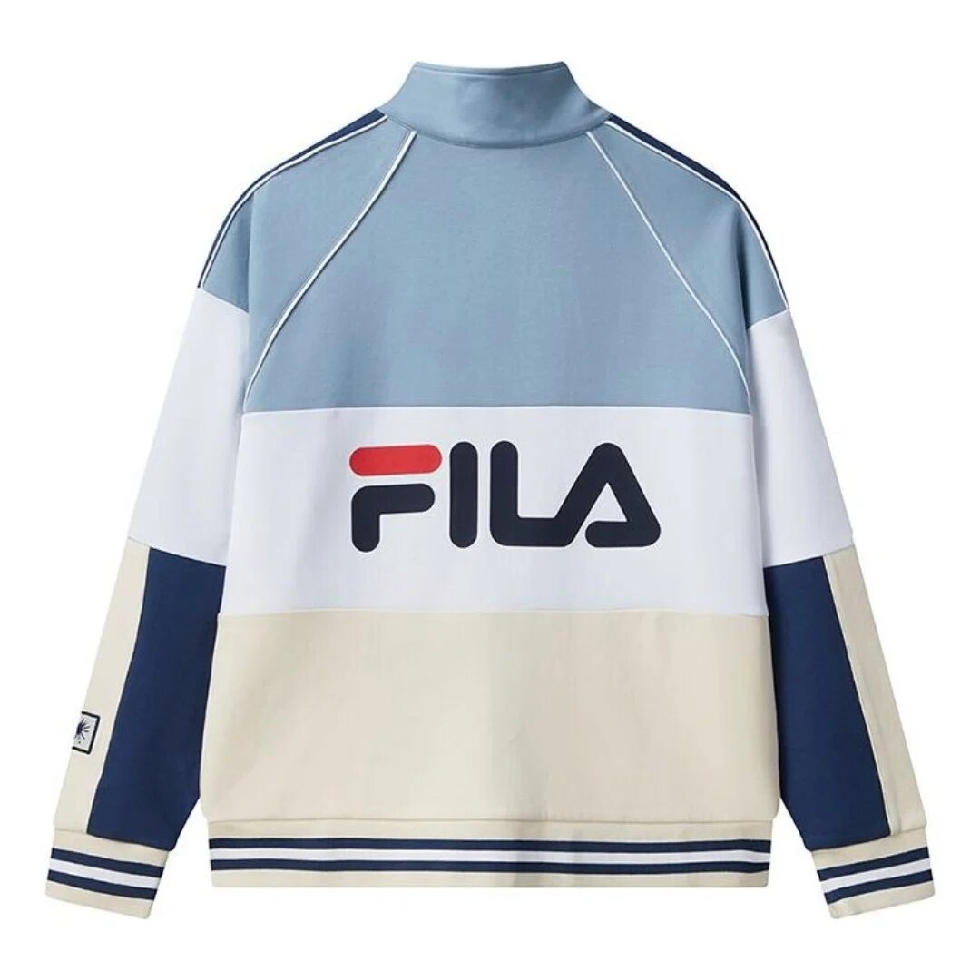 Chaqueta Fila x Mihara Yasuhiro «Verde azulado, blanco, beige»