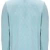 Chaqueta Hanay con diamantes en relieve en azul Sterling