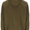Chaqueta Ian con cremallera completa en verde oliva oscuro