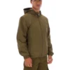 Chaqueta Ian con cremallera completa en verde oliva oscuro